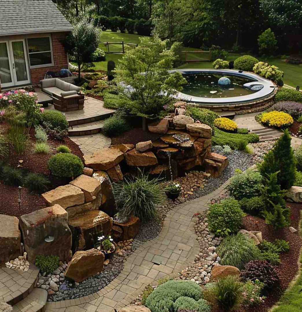 Artificial turf installation